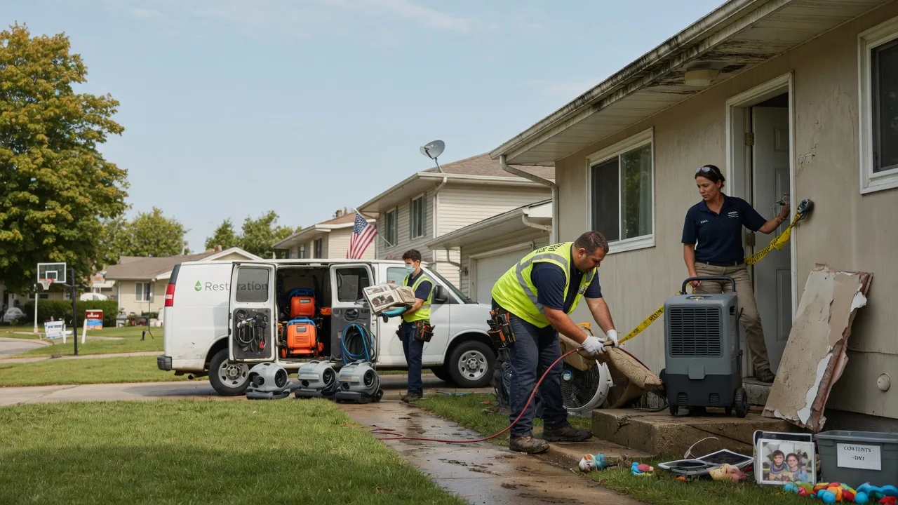 Water Damage Restoration in Milford, MA near me